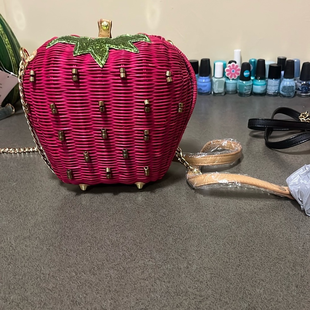 Betsey Johnson Strawberry Bag